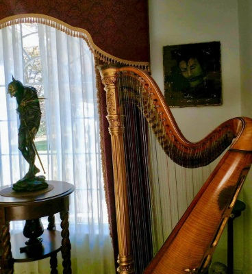 The three items from the Corpsewood Manor in a private collection in North Georgia