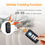Thumbnail: 113dB Bike Alarm Wireless Vibration Motion Sensor Waterproof Alarm With Remote