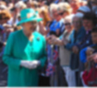 Queen Elizabeth II on St Mary's, Isles of Scilly 2011