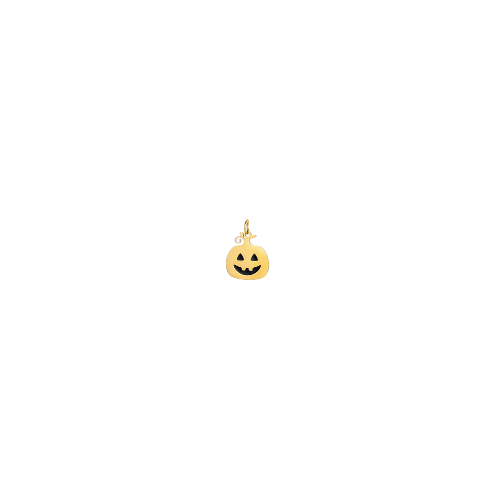 Thumbnail: Gold Pumpkin Charm