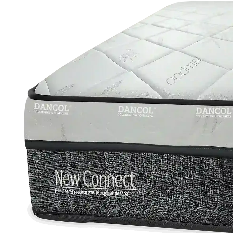 Colchon queen espuma ortopedica  new connect - dancol