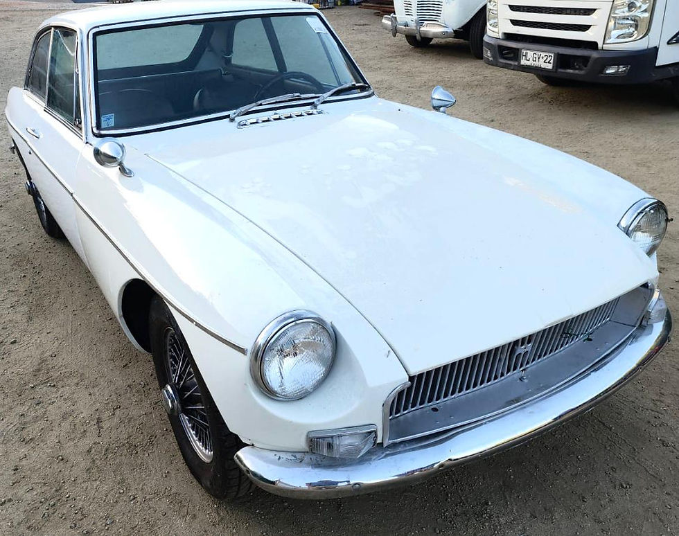 Miniatura: VENDIDO MGB GT 1971