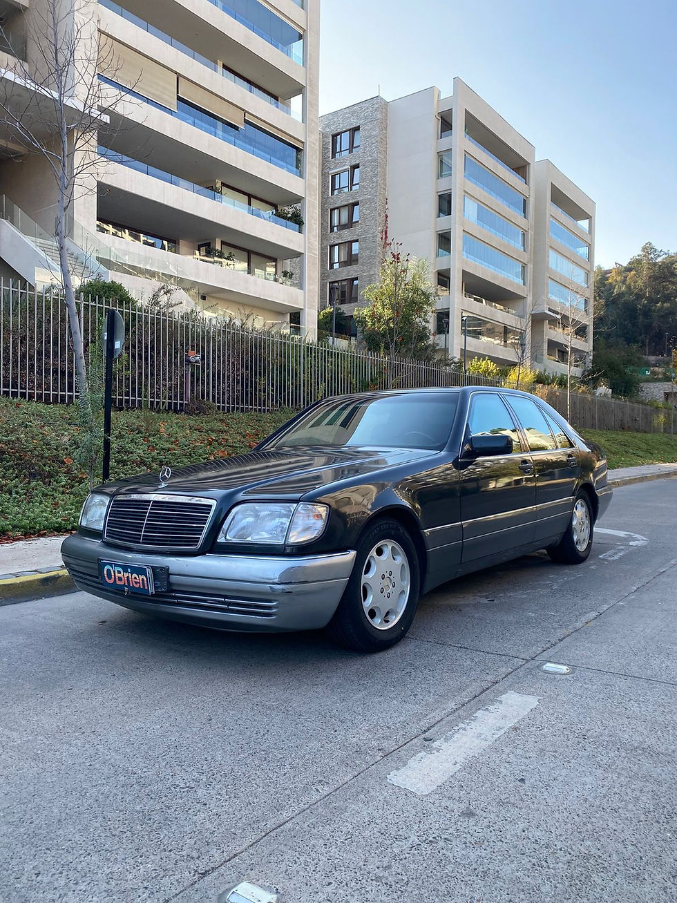 Miniatura: VENDIDO MERCEDES BENZ S420 BLINDADO 1996