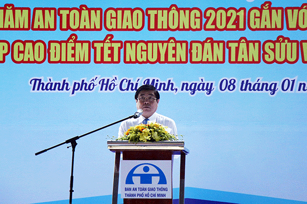 Năm 2021, TPHCM nỗ lực kéo giảm tai nạn giao thông từ 5-10% trên cả 3 tiêu chí