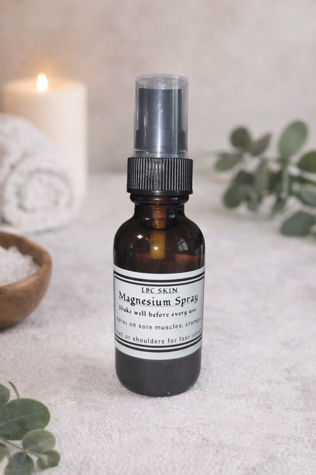 Magnesium spray