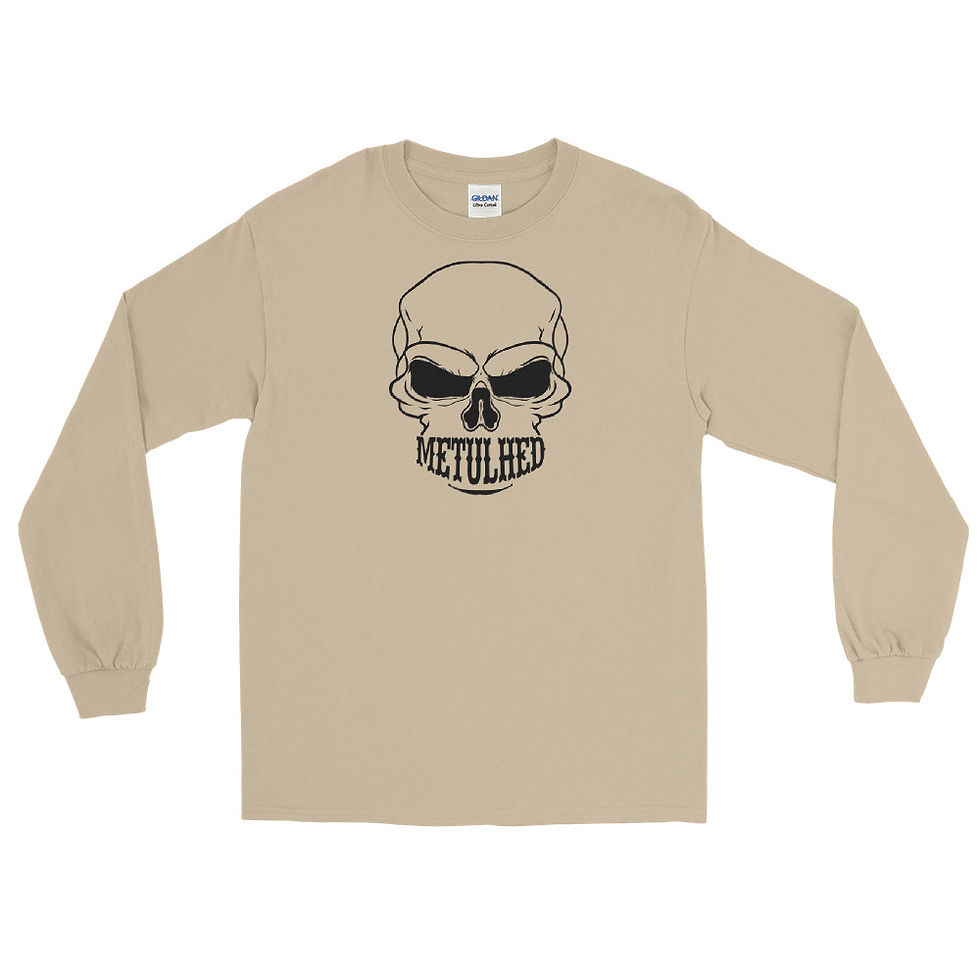 Miniaturbild: Metulhed Skull Men’s Long Sleeve Shirt