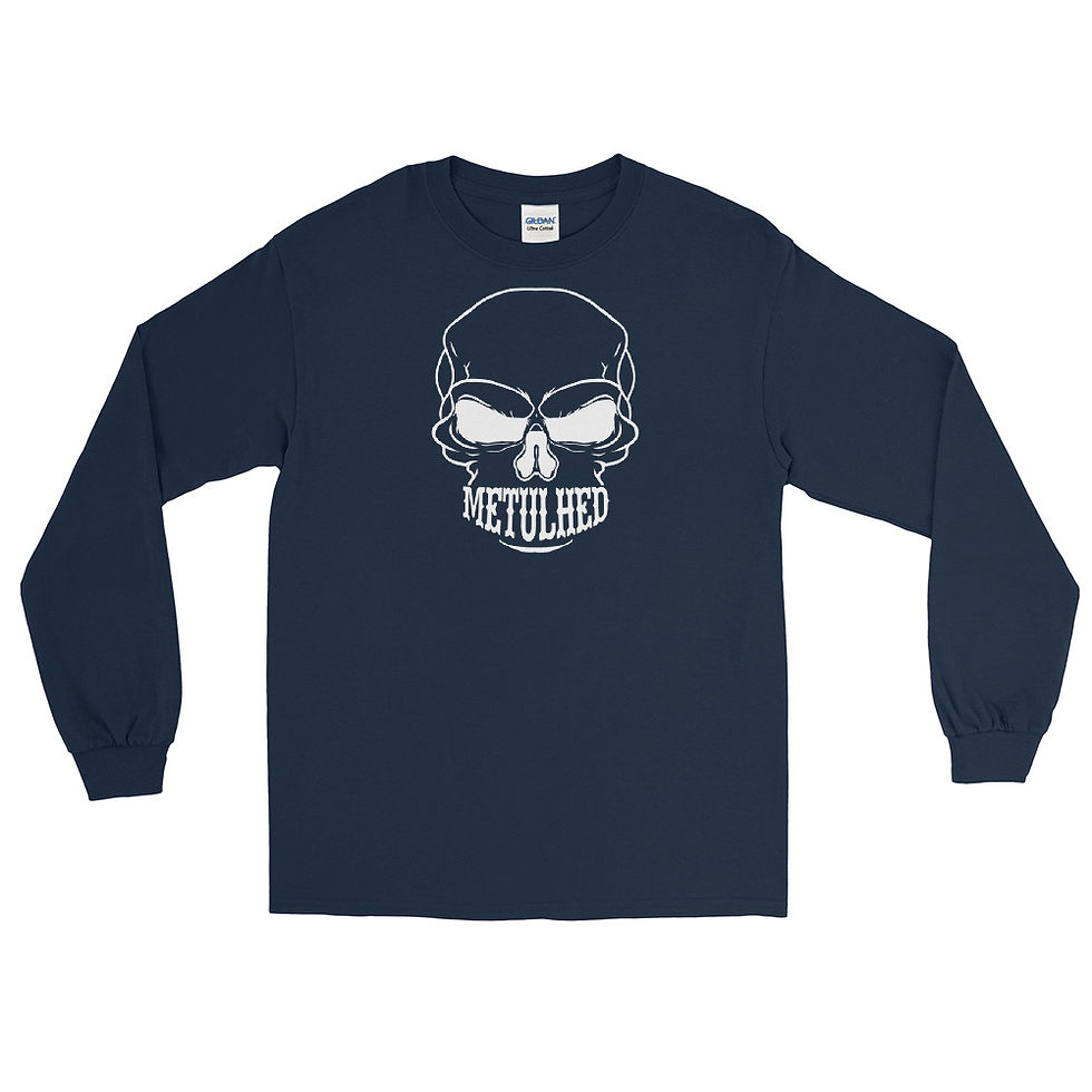 Miniaturbild: Metulhed Skull Men’s Long Sleeve Shirt