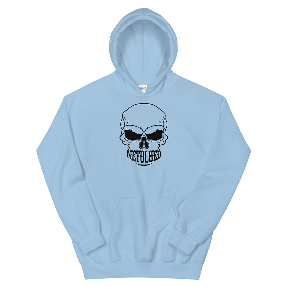 Miniaturbild: Metulhed Skull Unisex Hoodie