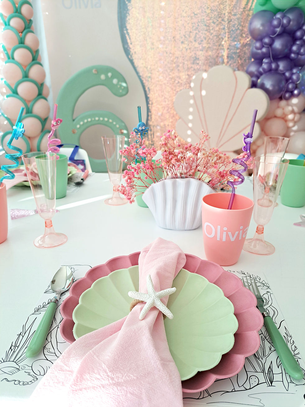 table decoration kids birthday