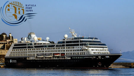 K/Z AZAMARA PURSUIT : ΚΑΤΕΠΛΕΥΣΕ ΓΙΑ ΠΡΩΤΗ ΦΟΡΑ ΣΤΟ ΛΙΜΑΝΙ ΤΗΣ ΚΑΒΑΛΑΣ {ΠΛΗΡΕΣ ΦΩΤΟ -ΡΕΠΟΡΤΑΖ}