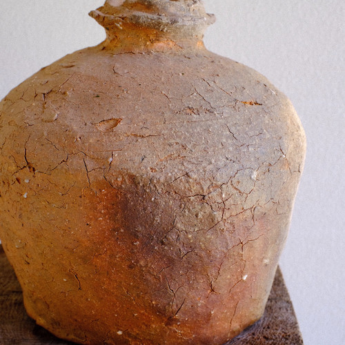 信楽焼　蹲　時代物 信楽焼 古信楽 蹲（うずくまる）壺 小壺 時代箱 M R7874C - メルカリ