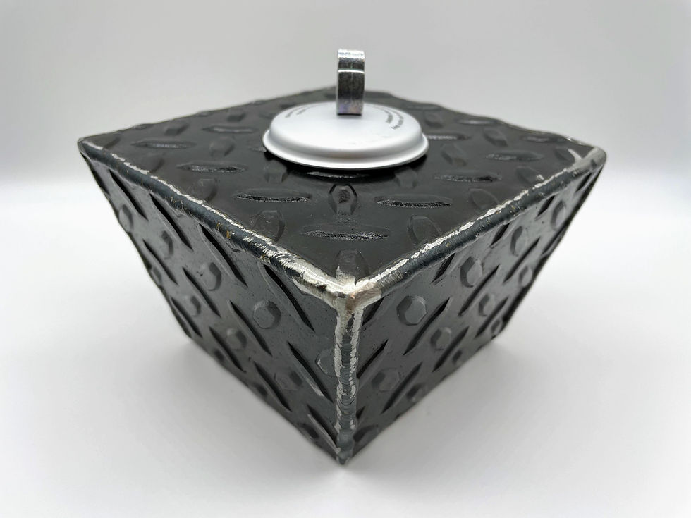 Thumbnail: Table Torch - Diamond Plate Steel