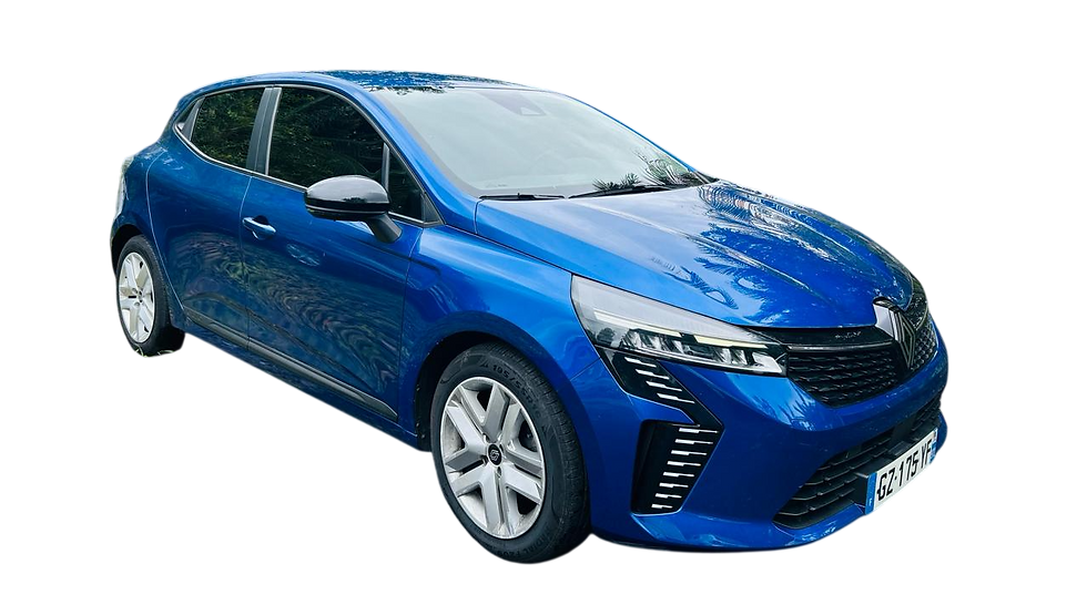 Clio 5 phase 2 bleue sportive disponible chez C’TOPCA