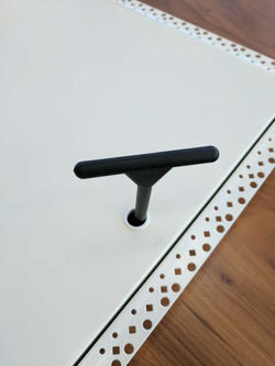 Beaded Frame Access Panel with Key