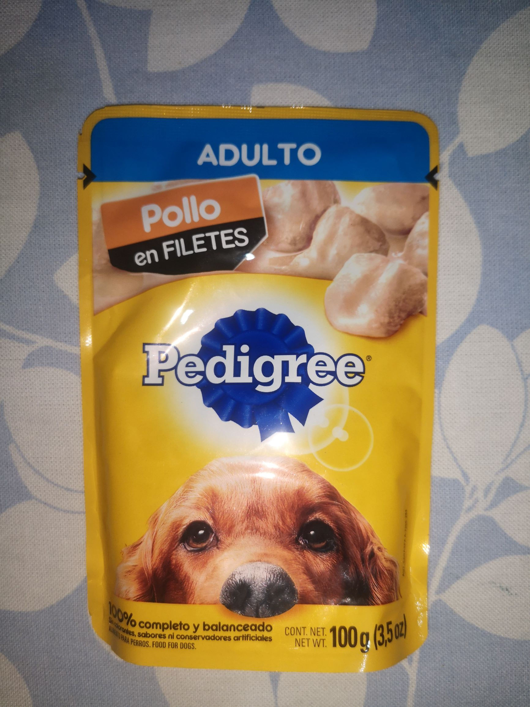 Sobre Pedigree Adulto Pollo