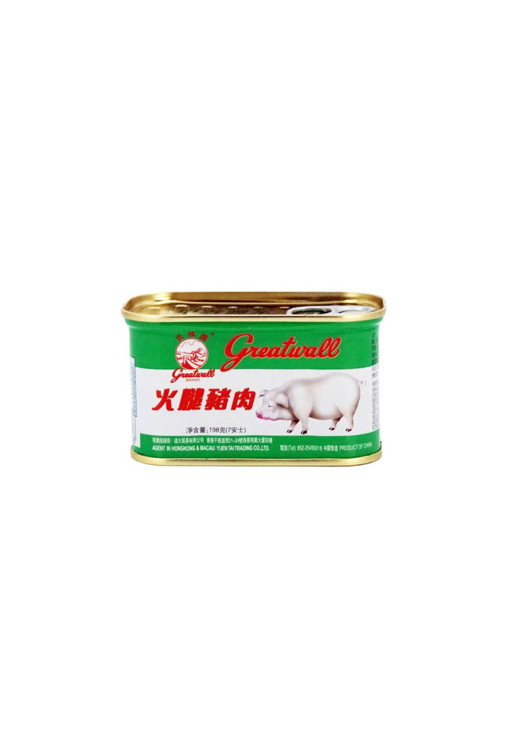 長城牌 火腿豬肉 198克