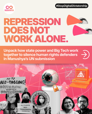 ๐ NEW UN SUBMISSION: Defending the Defenders: Digital Repression and the Protection of Human Rights Defenders in Southeast Asia โ