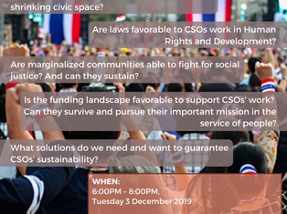 MEDIA ADVISORY - CSO Sustainability Index Report