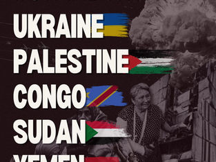 #StandWith 🇺🇦 🇵🇸 🇨🇩 🇸🇩 🇾🇪