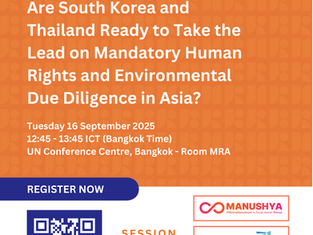 🚨Save the date🚨 Join us at the 2025 Asia Pacific Responsible Business and Human Rights Forum!