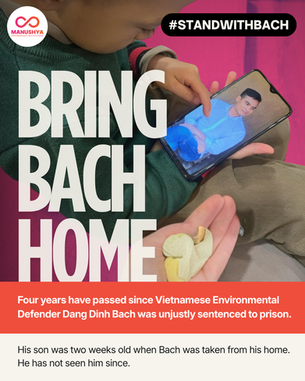 Four Years of Injustice, Four Years Too Long. Bring Home Dang Dinh Bach!