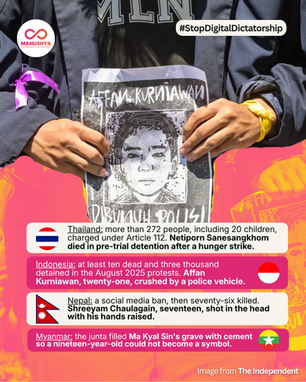 ๐ NEW UN SUBMISSION: Silencing a Generation: Youth power, the Milk Tea Alliance, and the rise of age-gating laws in Asia-Pacific ๐