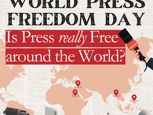 🌍 #WorldPressFreedomDay 📰 Is Press Really Free Around the World?