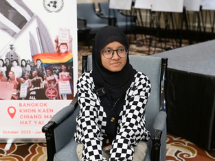 🧕🏽 Meet Sue: A youth leader from Myanmar advocating for migrants rights