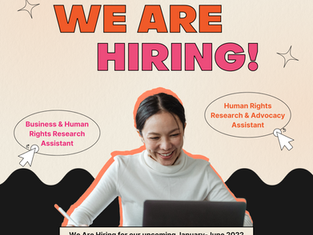 Become a Manushyan: We are hiring!