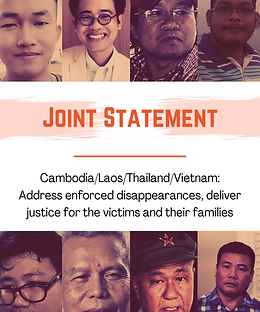 Cover Joint Statement Enforced Disappear