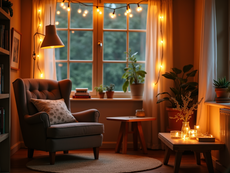Creative DIY String Light Decor Ideas for Interior Design Enthusiasts