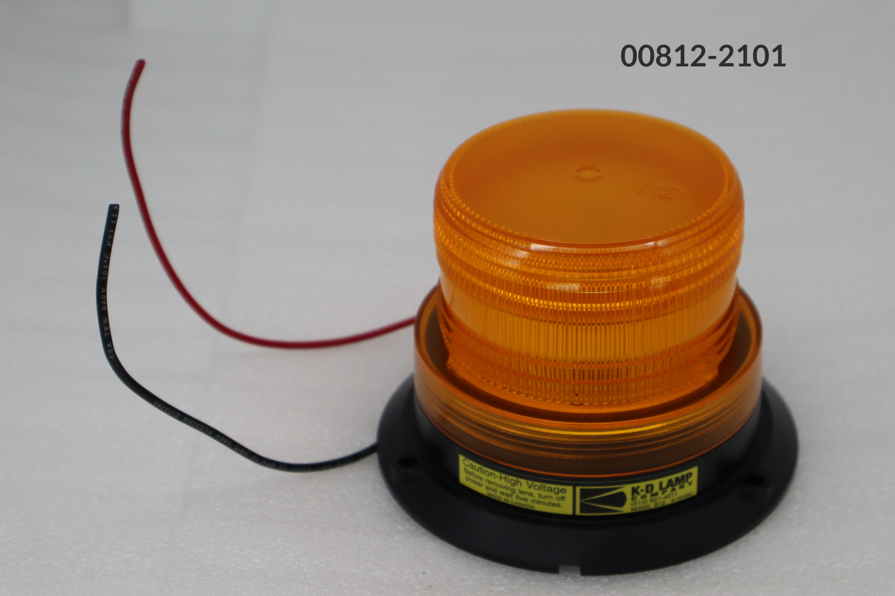 Amber Strobe Light K-D Lamp mounting kit included