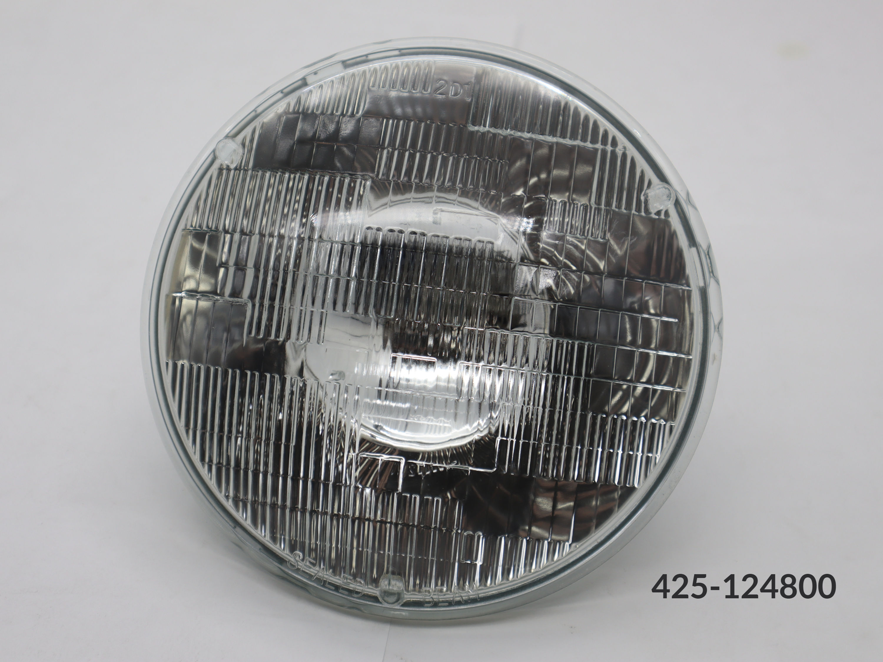 Large Round 7" PAR56 Headlight Bulb Incandescent 4800 Glass Sealed Beam Bulb