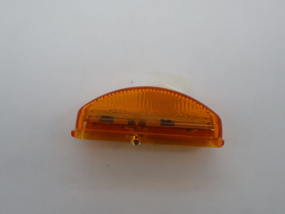 Thumbnail: C/M Rectangular Surface Mount Amber Lens  3 Super LEDS 2 7/8" x 1 1/4" x 1"