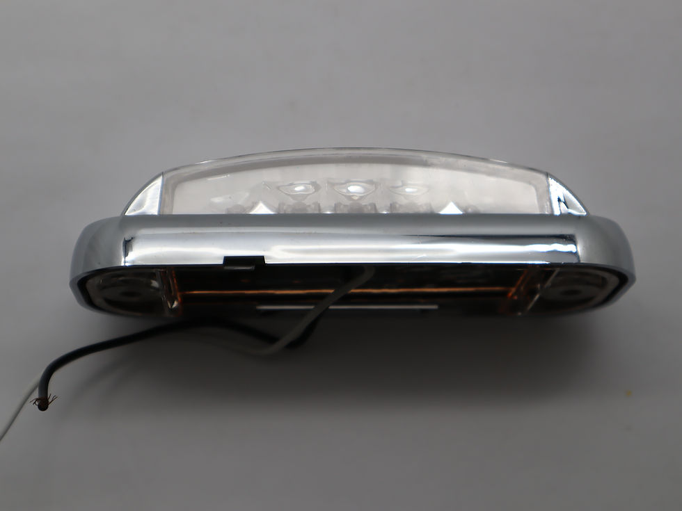 Miniature : Clearance Marker Surface Mount  Clear Lens 16 Super Amber  6.04" x 2.27" x 1.36"