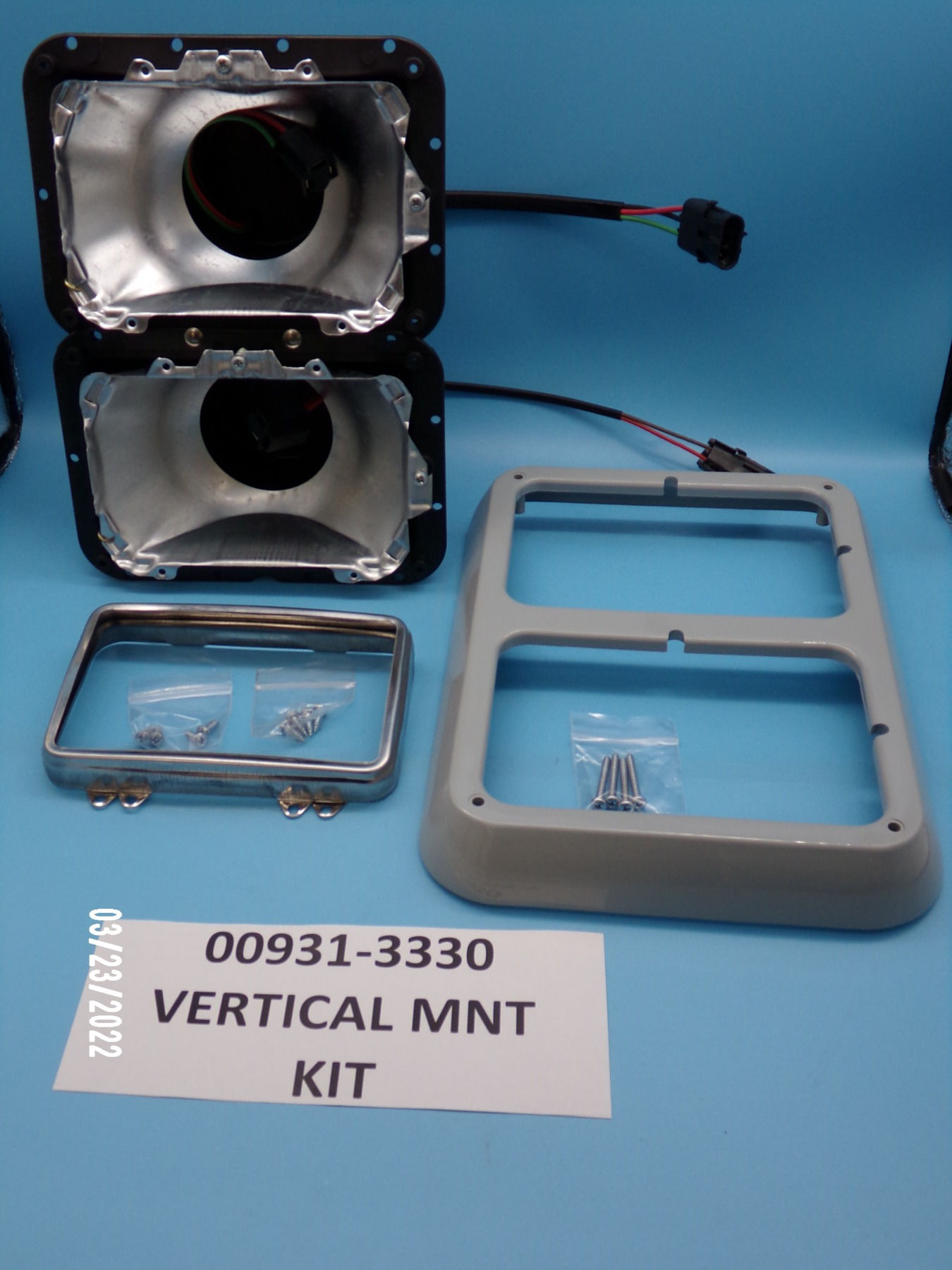 HDLP 165MM VT MNT RAW DOOR