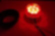 Miniature : 2" Diameter - Clear Lens - Red LED - Reflex Clearance Marker - Kit