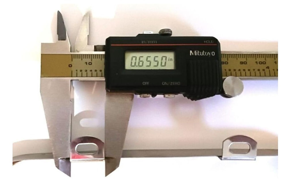 Miniature : HEAD LIGHT LAMP RETAINING TRIM RING L.E.D. WIDE TAB 5 X 7 STAINLESS STEEL