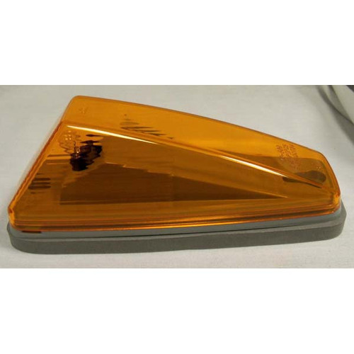 Cab Marker - Amber Incandescent- Gray Base | SLC Lighting