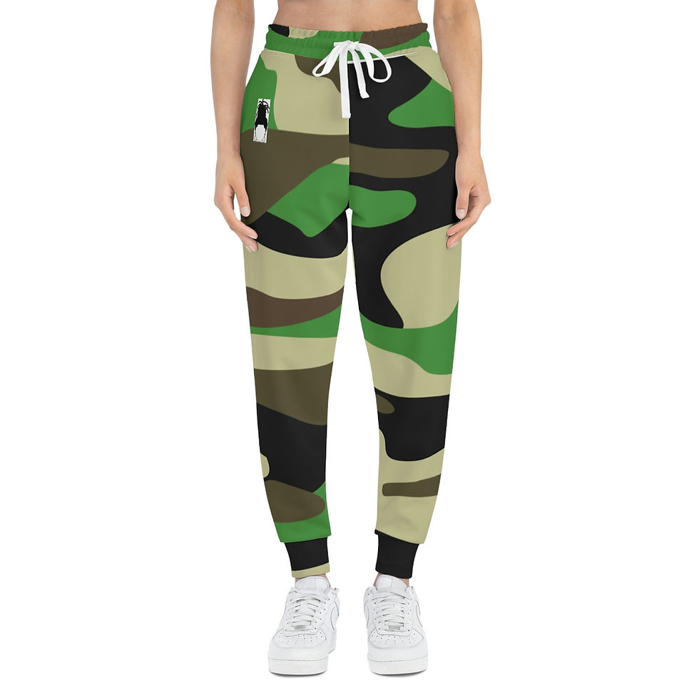 Thumbnail: Camouflage Loc'd Athletic Joggers (AOP)