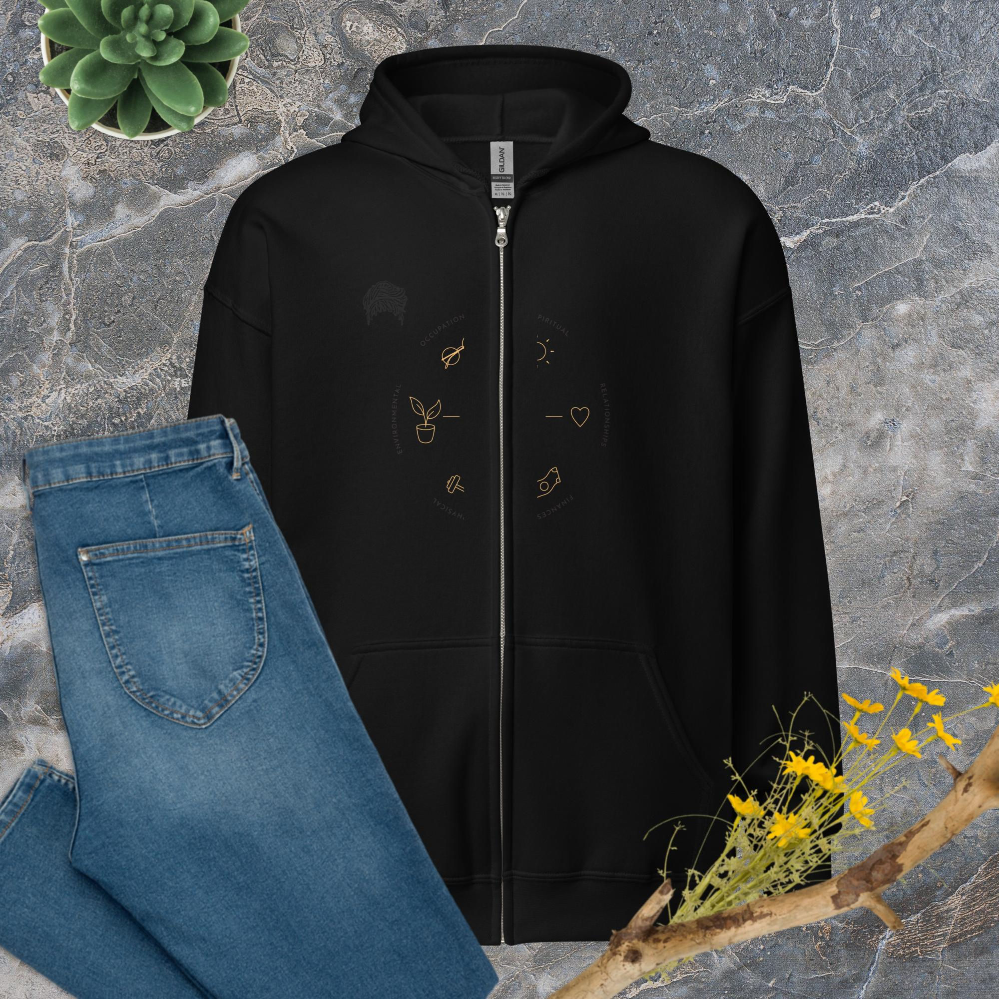 HH Rockz Unisex heavy blend zip hoodie