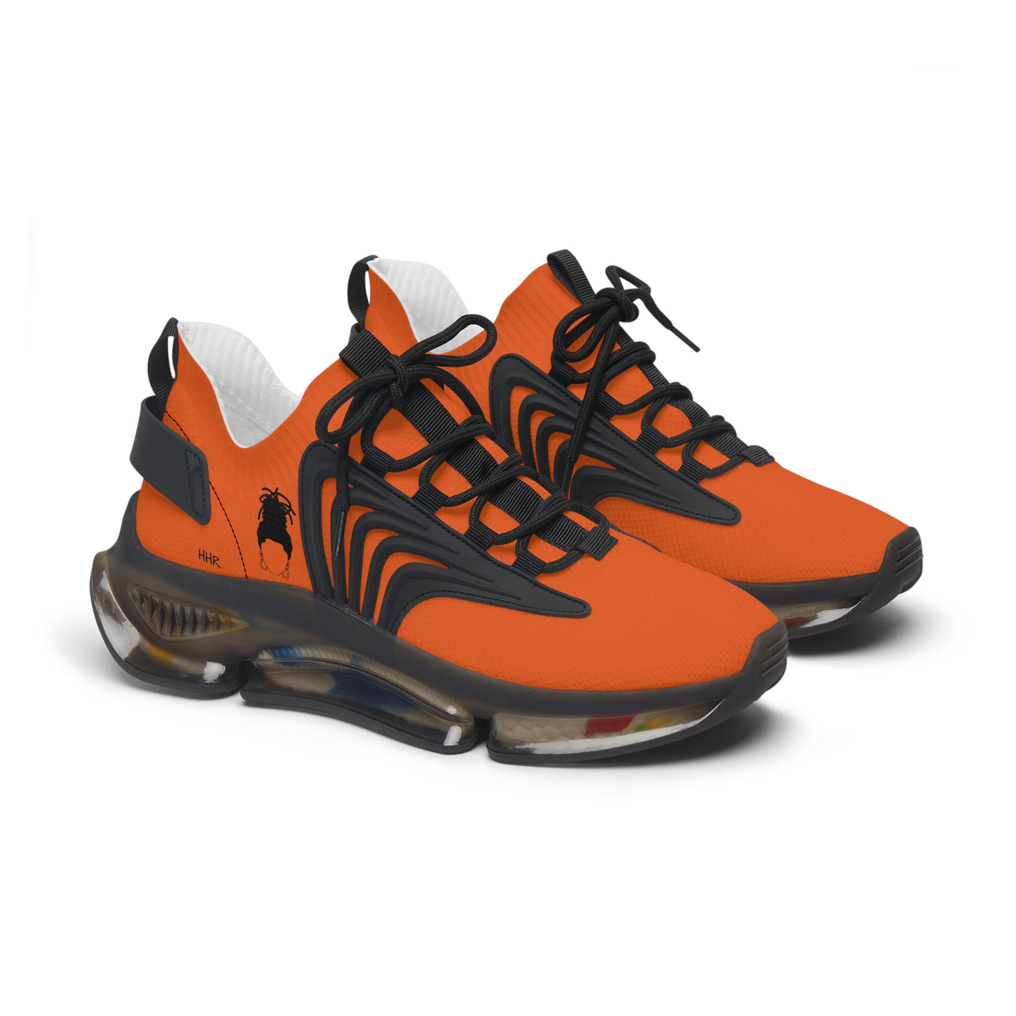 Orange HHR Women's Mesh Sneakers