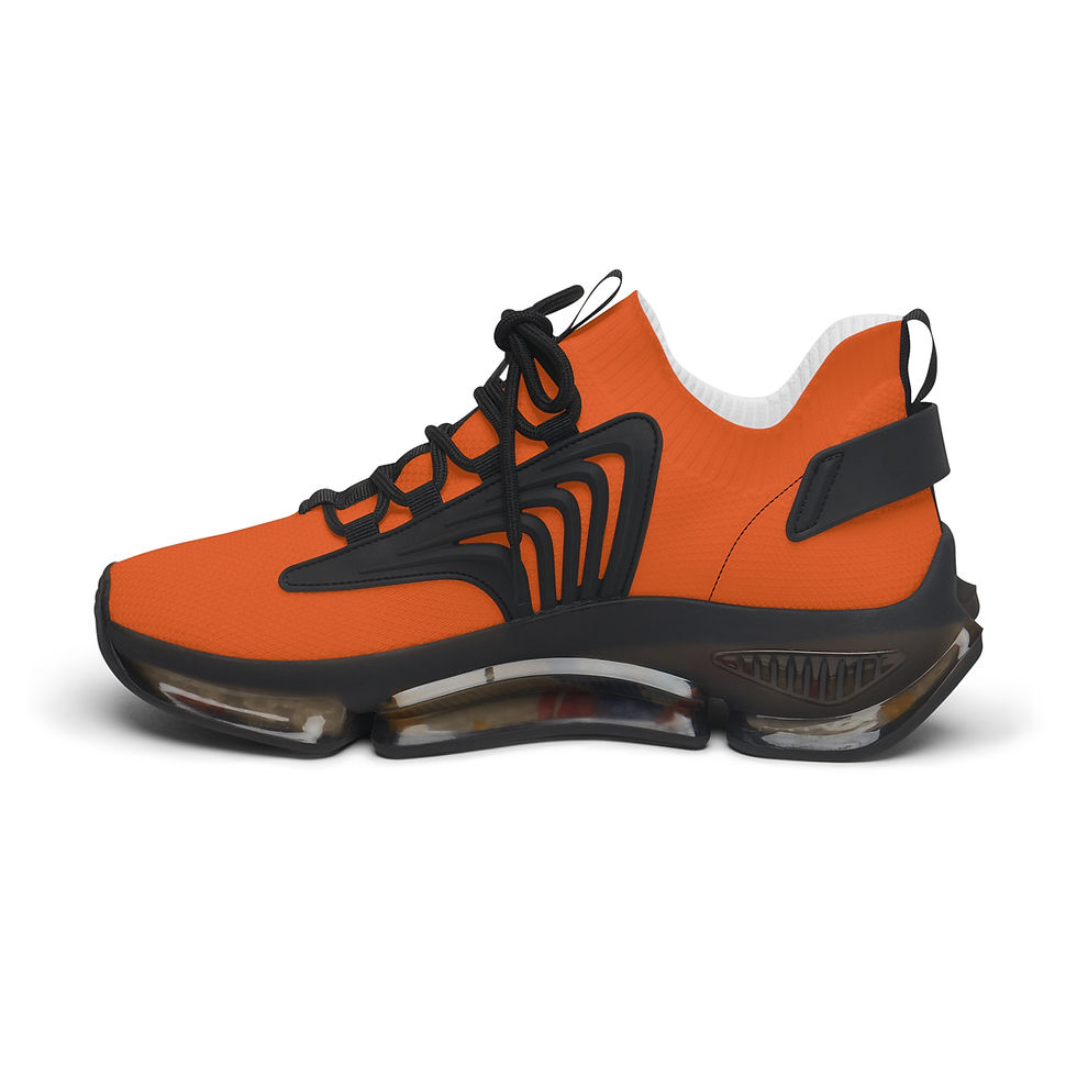 Thumbnail: Orange HHR Women's Mesh Sneakers