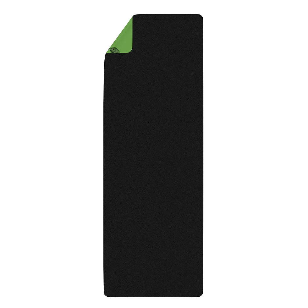 Thumbnail: Green Rubber Yoga Mat
