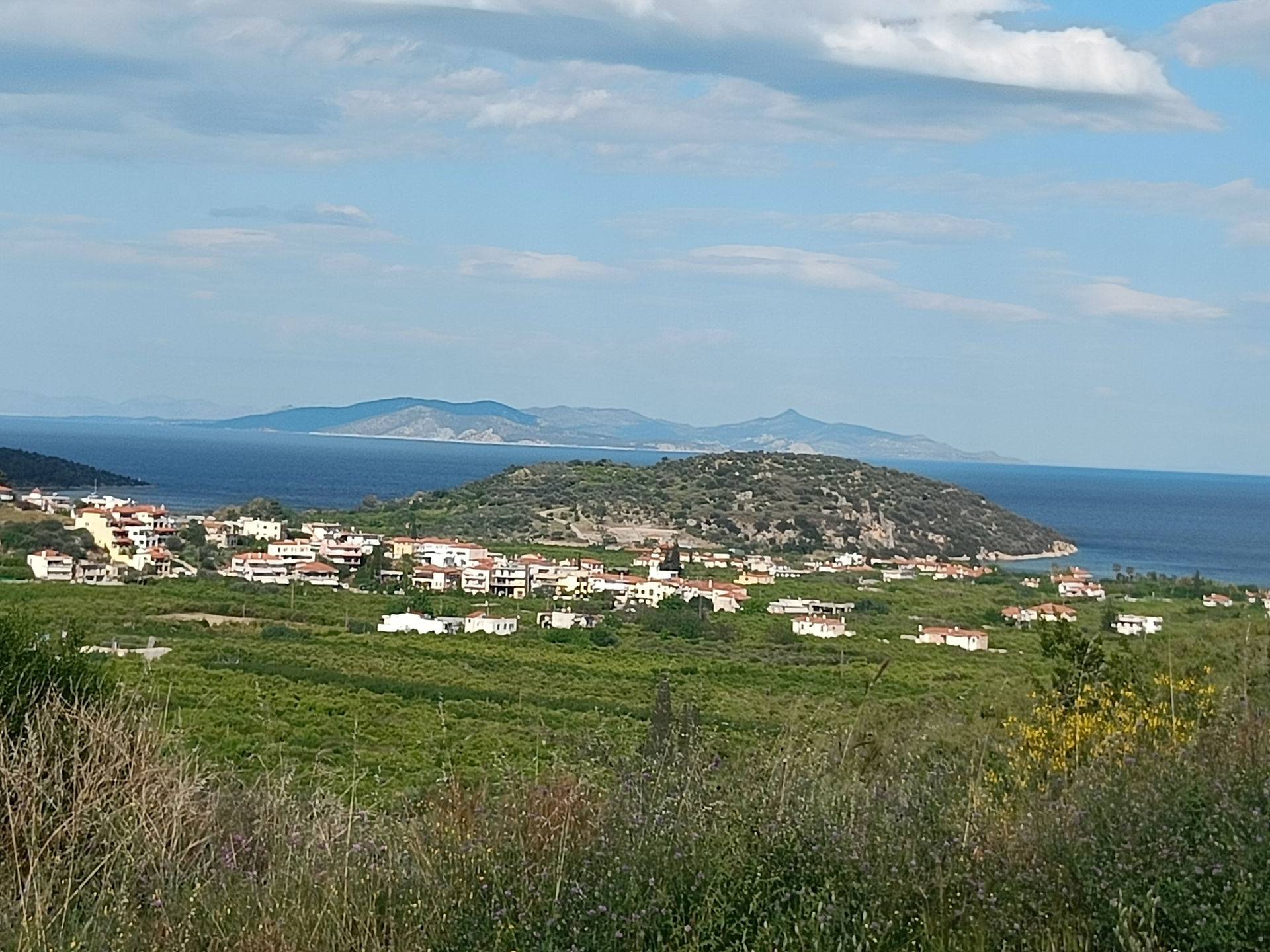 A village in Methana