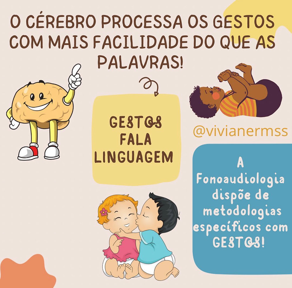 GESTOS AJUDAM NA LINGUAGEM!