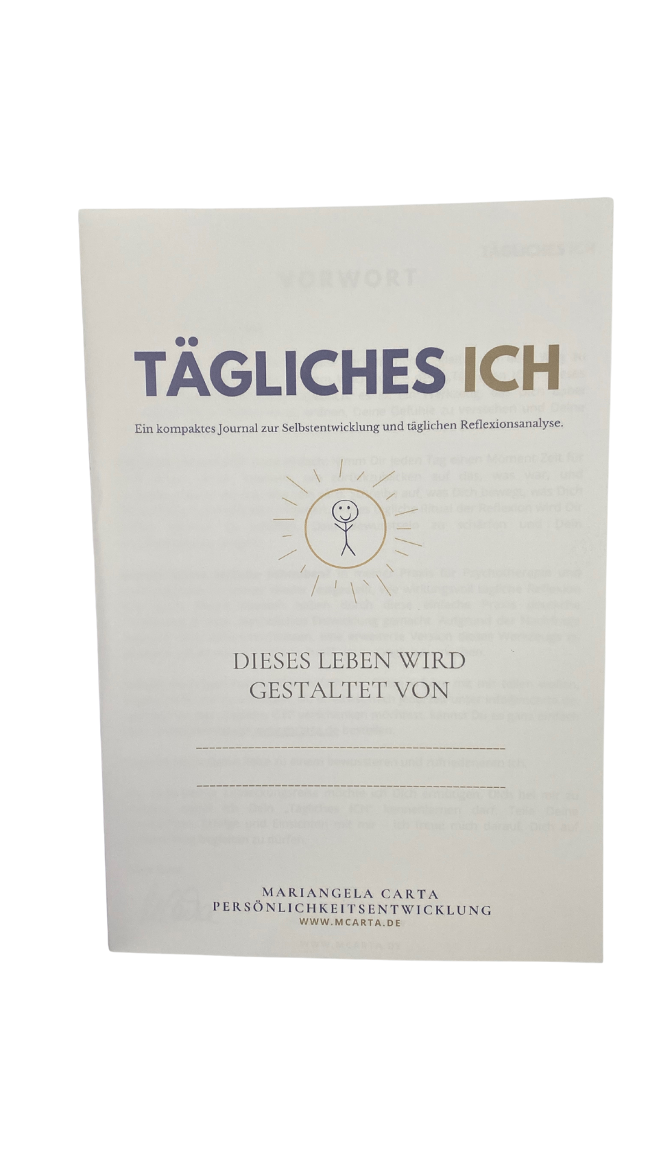 Miniaturbild: „Tägliches ICH“ Journal