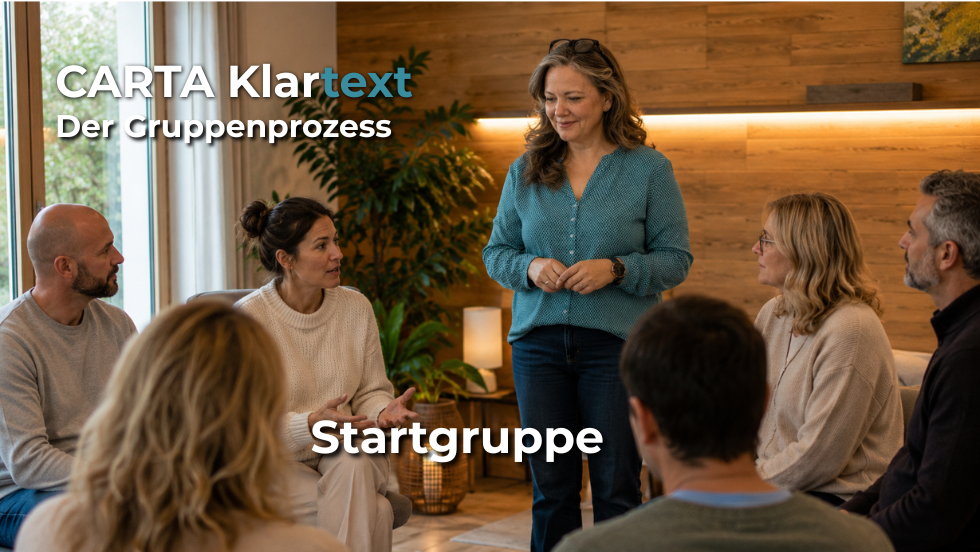 Carta Klartext – Der Gruppenprozess | Selbstwert & Beziehungen | Start 11/2026 | Startgruppe (GP-1126-Z1)
