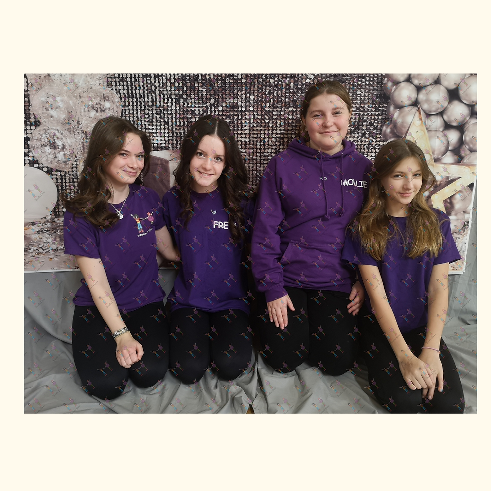 Annelise, Freya, Mollie, Rianna