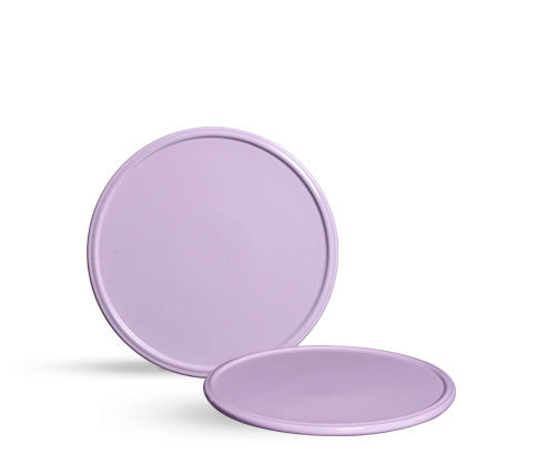 Prato em cerâmica Flat Lilás Candy
